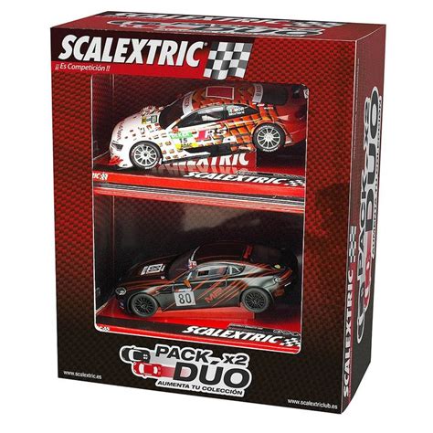 Pack De Coches Scalextric En Escala Para Sistema Original O