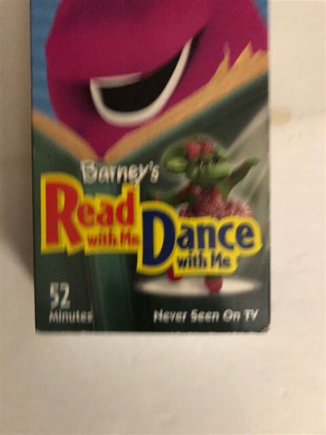 Barneys Read With Me Dance With Me Vhs 2003 For Sale Online Ebay