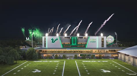 Take A Look At Usfs New Football Stadium Now Slated To Open In 2027