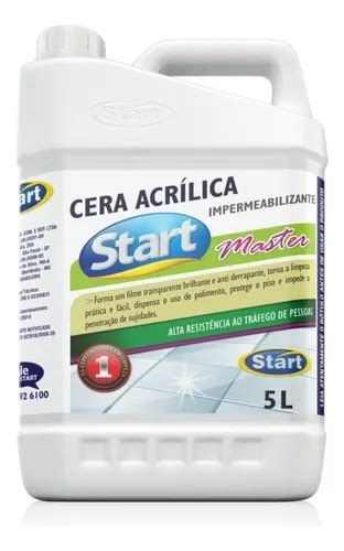 Start Cera Acrilica Seladora Impermeabilizante Antiderrapante L