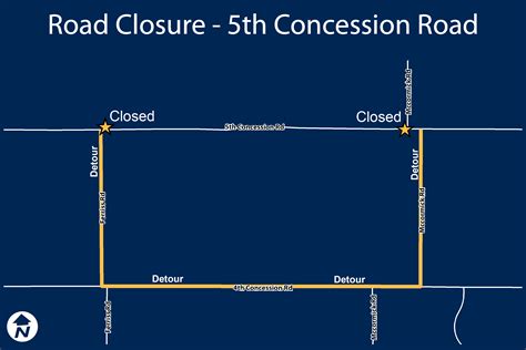 Road Closure Alert 5th Concession Road In Essex Windsoritedotca News Windsor Ontario S