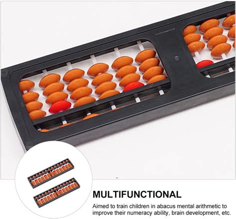 Toddmomy Abacus Soroban Varillas De D Gitos Unidades Calculadora