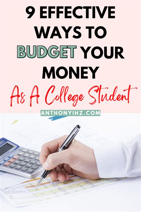 9 Budgeting Tips For College Students Artofit