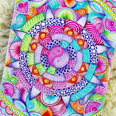 Moni On Instagram “ Missidraw Mandala Mandalaartist Mandalaart Mandaladesign