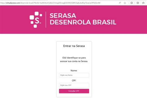 Desenrola Brasil Golpistas Promovem Links Falsos Do Programa Na Web