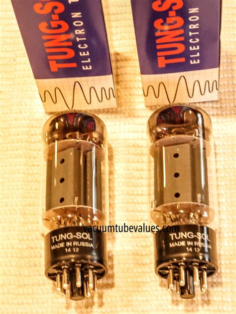 Tung Sol Factory Platinum Matched Pair Two A Power Tubes Vacuum