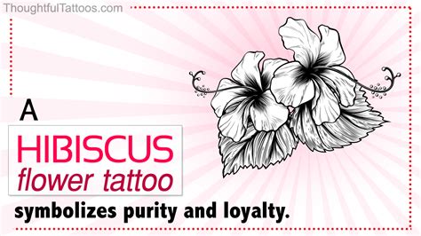 Hibiscus Flower Tattoos - Thoughtful Tattoos