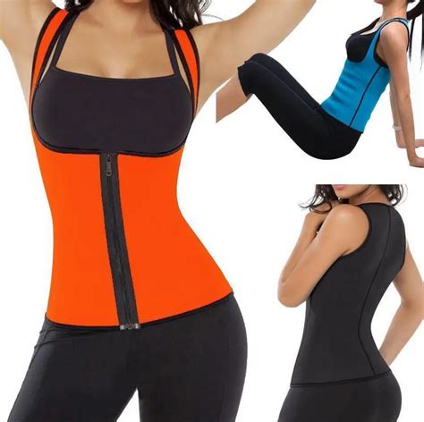 HOT Slimming Neoprene Vest Hot Sweat Shirt Body Shapers For Weight Loss