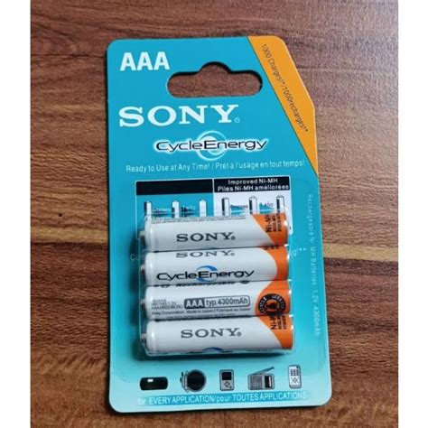 Jual Isi Baterai Batere Sony Aaa Rechargeable Bisa Di Cas Ulang