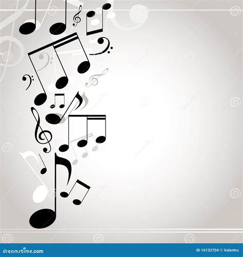 Musical Background. Notes Stock Images - Image: 16132704