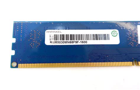 Оперативная память DDR3L 4GB Ramaxel