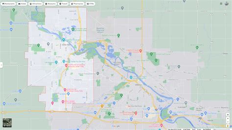 Cedar Falls Iowa Map