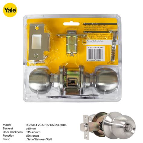 Km Lighting Product Yale Cylindrical Vca Us D Grade Mm