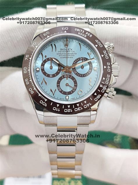 Rolex Daytona Arabic Numbers Dial Super Clone Replica Dubai