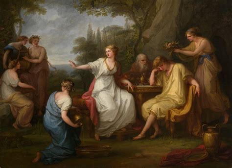 A Tristeza De Tel Maco Angelica Kauffmann