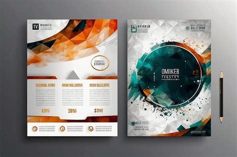 Template design LayoutBrochure | Premium AI-generated image