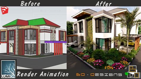 Sketchup To Lumion Realistic Rendering Tutorial Bd Designs Lumion