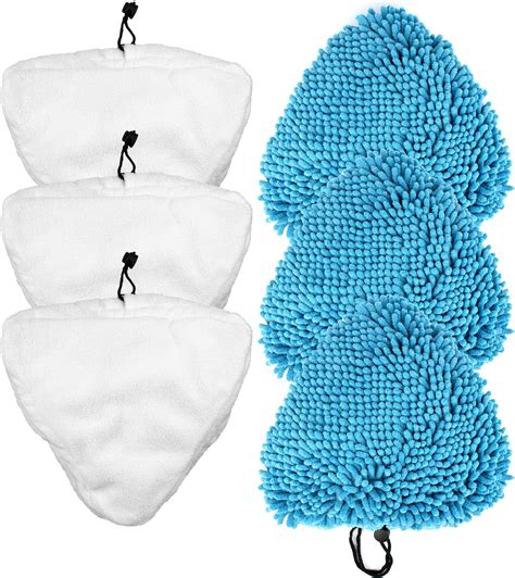 Lot De De Rechange Pour Balai Vapeur De Chiffons En Microfibre