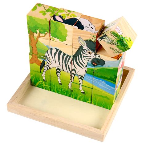 Wooden Cube Puzzle ----- wooden blocks puzzle for baby