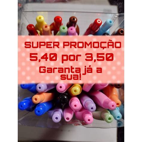 Caneta Newpen Clic Retrátil Esferográfica Perfumada Shopee Brasil