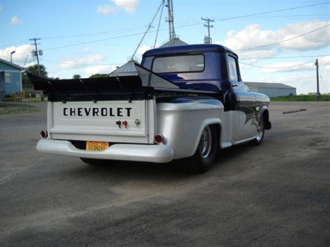 1956 CHEVY PRO STREET PICKUP STREET ROD PRO TOURING HOT ROD RAT ROD BBC For Sale In