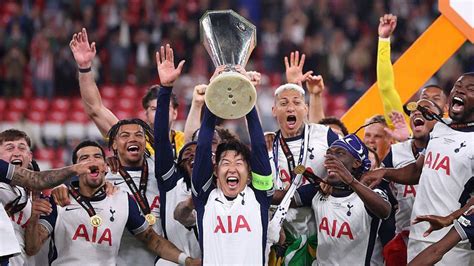 europa league final tottenham   year wait  trophy bbc newsround
