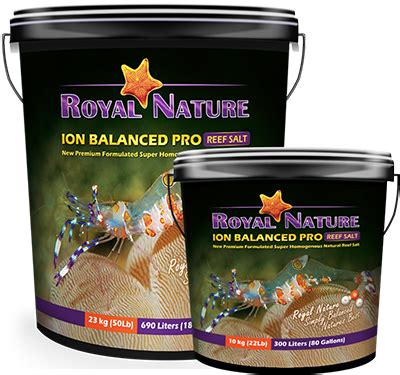 Ion Balanced Pro Reef Salt 10kg Royal Nature Produttori A G P