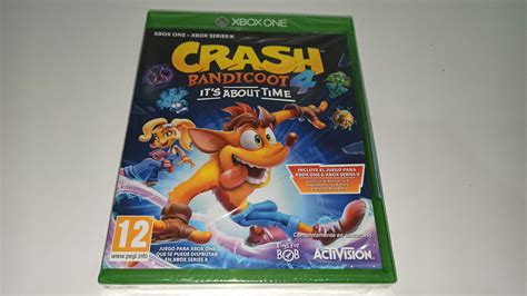 CRASH BANDICOOT 4 NAJWYŻSZY CZAS po polsku NOWA 1 4 graczy Stan