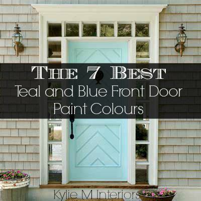 7 Best Teal And Navy Blue Front Door Colours Benjamin And Sherwin