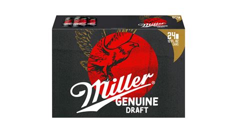 Miller Genuine Draft American Style Lager Cans Fl Oz X Ct