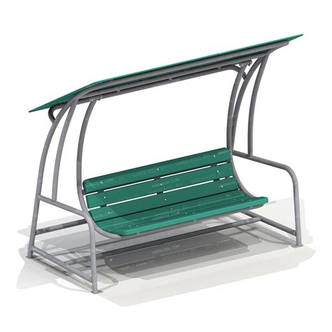 М2607 - Скамья уличная подвесная с навесом | КСИЛ-ИГРОЛЕНД