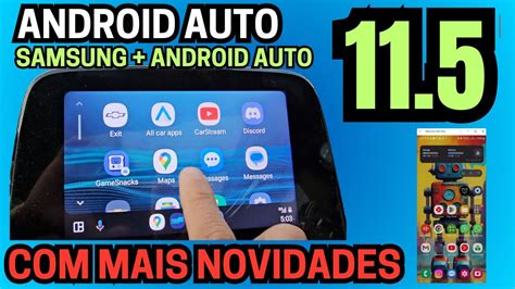 SAMSUNG ANDROID AUTO 11 5 YouTube