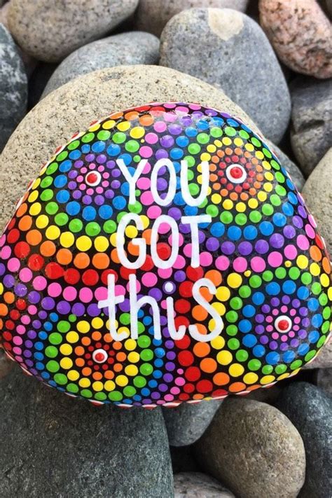 35 Best Painted Rock Ideas And Inspiration Rock Painting Ideas Easy Painted Rocks Rock