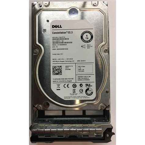 Fnw Dell Tb Rpm Sas Hdd W Tray Disk Drive Finder