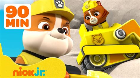 Rubble Rescues The Kitten Catastrophe W Paw Patrol 90 Minute Compilation Rubble And Crew