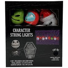 Nightmare Before Christmas Character String Lights Nightmare Before