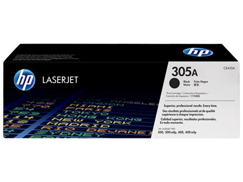 HP® 305A Black LaserJet Toner Cartridge (CE410A)