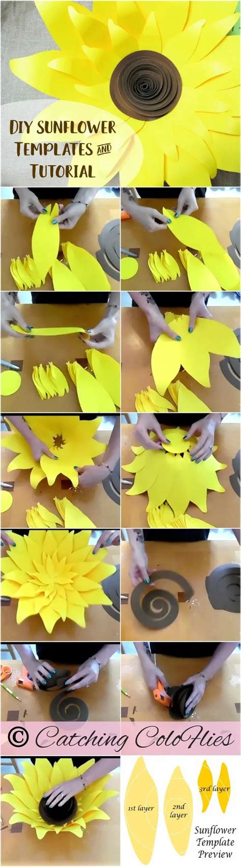 15 Mejor Nuevo Como Hacer Un Girasol De Papel Origami Alyshia