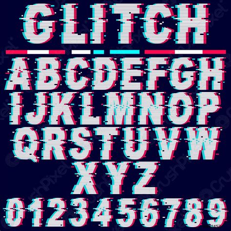 Glitch Font Glitch Font Lettering Drawing Letters Images