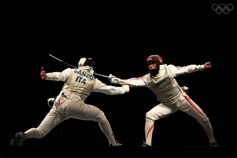 Foil Fencing Olympic Fencing Athlete Fence