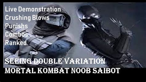 Mortal Kombat Noob Saibot Combos Crushing Blow Online Noob Saibot