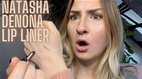 Natasha Denona I Need A Nude Lip Liner First Impression And Hour Wear Test YouTube