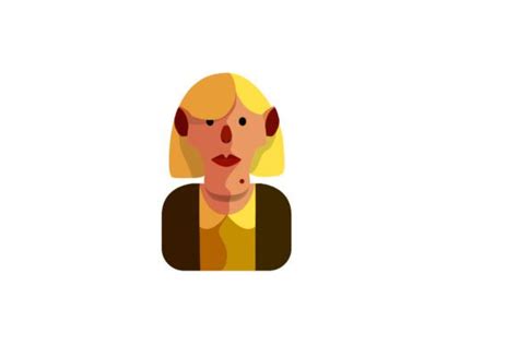 Cartoon Character Blonde Woman Graphic By Usahakitastudio Creative Fabrica
