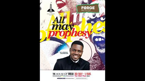 Dr Joshua Agunbiade Gaining Prophetic Insight The Forge Day