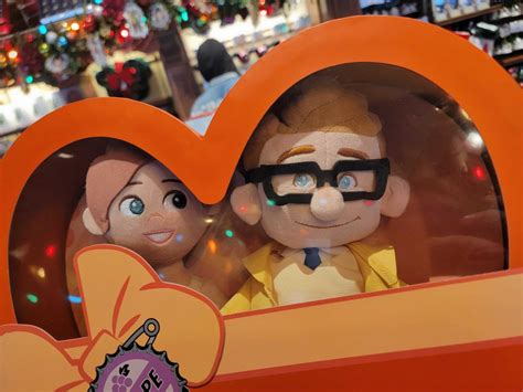 NEW 'Up' Carl and Ellie Plush Set Now Available at Disneyland - WDW News Today