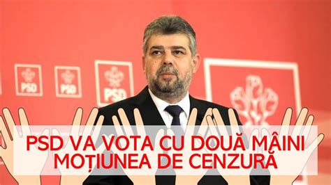 C U Pl Nge Psd Anun C Voteaz Cu Dou M Ini Mo Iunea De Cenzur