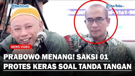 Panas Prabowo Gibran Menang Di Sulteng Saksi Protes Tanda Tangan