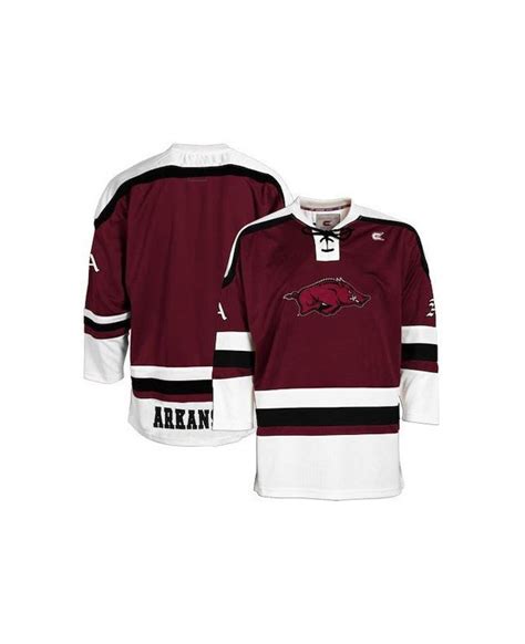 Arkansas Razorbacks Cardinal Hockey Jerseys, Arkansas Razorbacks ...