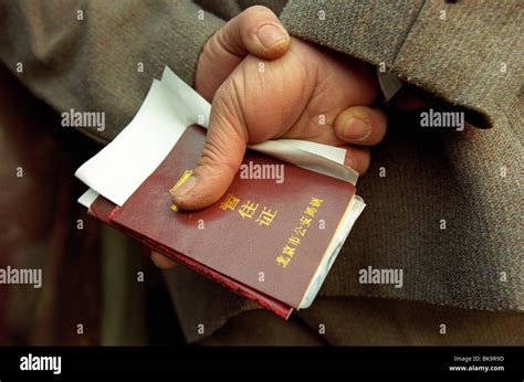 Temporary Residence Permit Hi Res Stock Photography And Images Alamy