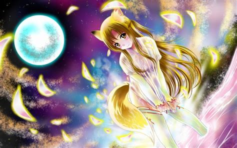 Anime Girl In The Moonlight - 2560x1600 Wallpaper - teahub.io